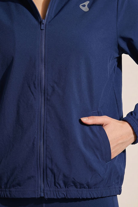 Zelocity Quick Dry Relaxed Jacket - Medieval Blue — image 6